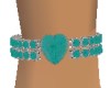 Turquoise Heart CollectA