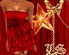 LS Red Christmas Dress