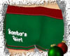 Santas Girl Shorts green