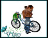 Lovers Kissing Bike