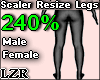 Scaler Legs M-F 240%