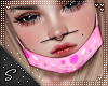 !S Low Mask Pink Polka