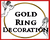 Gold Ring Decoration