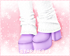 ✰S Cozy Booties Lilac