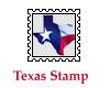 Texas State Flag Stamp