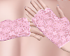 B! Pink Lace Gloves FMB