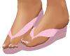 ~NT~Flat Sandals Pink St