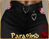 P9) Blk Jeans Red Hearts