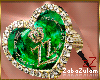 zZ Ring of Honor Emerald
