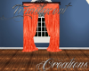 (T)Orange Sheer Curtain2