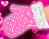 ! pink mittens <33