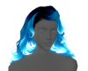 ~E~ Blu. Demoness Hair