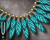-V- Feather Necklace