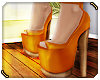 $ Orange Classy Heels