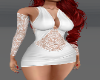 DJM White N Lace Dress