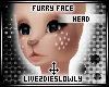 .L. Furry Face Head 3