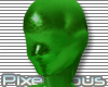 PIX Lycra Zen Mask Green