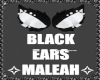 ✧ Black Ears ✧
