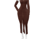 Brown Sweater Dress