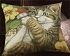 Playful Kitty Pillow