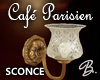 *B* Cafe Parisien Sconce