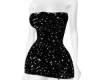 black glitter dress