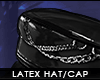 ! latex army hat & chain