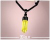 Crystal Necklace Yellow