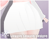 あII Cute White skirt