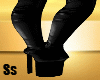 LEATHER LG BK BOOTS2 SS