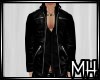[MH] Leather Jacket B/Bk