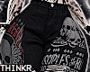 ! RLL Jeans Dark Skull
