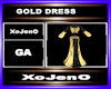 GOLD DRESS