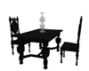 Gothic Table W/Lamp