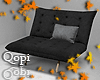 Black Simple Cute Chair