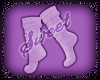 Purple Knits Socks VM