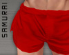 #S Costa Shorts #Red