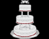 Red Royal Wedding Cake