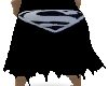 Superman Cape Black