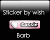 Vip Sticker Cassie