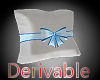 Throw Pillow With Bow