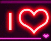 f Neon - I LOVE U