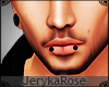 [JR]Black Lip Piercing