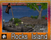 Rocks & Sunset Island