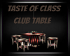 TasteOf Class Table