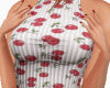 cherry white dress