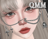 QM*face chain+earring(F)