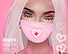 Pink Nurse Mask