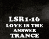 TRANCE-LOVE IS THEANSWER
