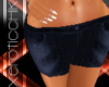 [x] BM Black Jean Shorts